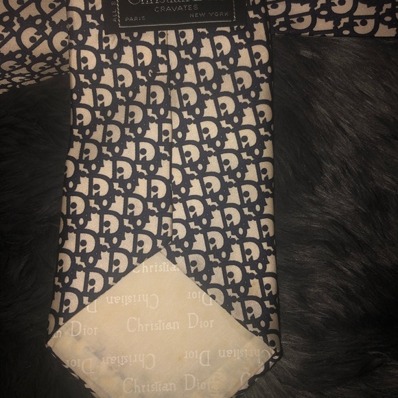 Vintage Christian Dior Crevates Tie, GREAT Conditi - Picture 6 of 6
